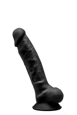 Silexd - Dildo Premium Silicone Mod.1 7'' - Nero