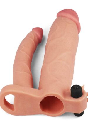 Aggiungi guaina vibrante per doppio pene da 3