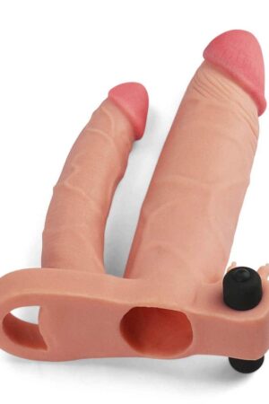 Aggiungi guaina vibrante per doppio pene da 1