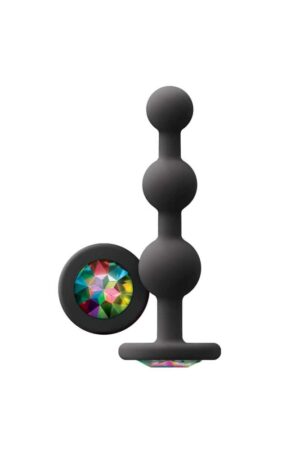 Glams - Gemma arcobaleno ondulata - Nero