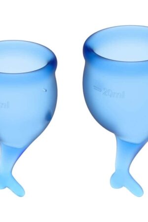 Satisfyer - Feel Secure Coppetta Mestruale - Blu