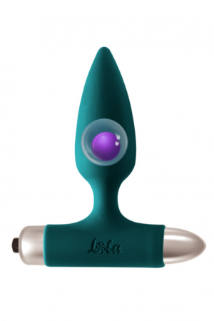 Lola Games - Plug Anale Vibrante con Pallina in Metallo Glory - Blu