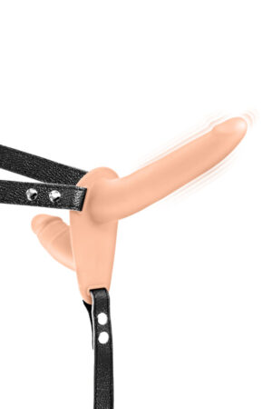 Fetish Tentation - Strap-On Harness Vibrante - Color Carne