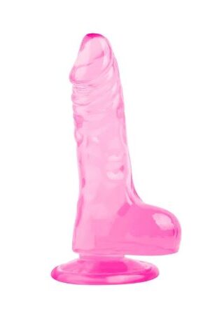 VSC Novelty - Dildo Realistico Crystal Jellies Mr. Rude 5,3 - Rosa