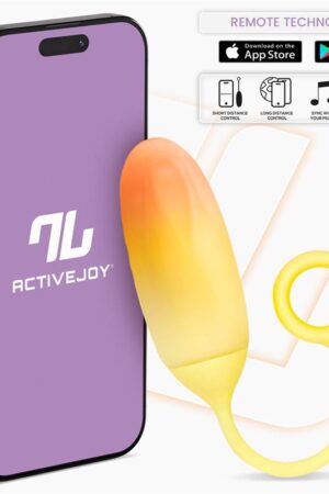 Into You - Ovetto Vibrante + APP - Giallo e Arancione