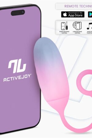 Into You - Ovetto Vibrante + APP - Blu e Rosa