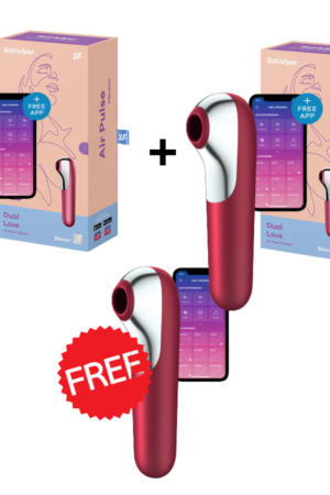 PROMO 2+1 Tester Omaggio - Satisfyer - Dual Love - Bordeaux