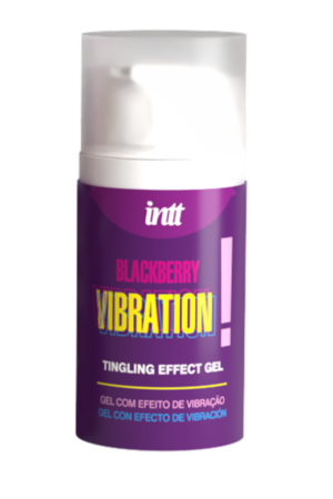 Intt - Gel Vibrante Black Berry - 15 ml