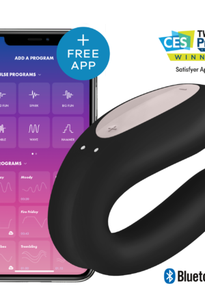 Satisfyer - Double Joy - Nero
