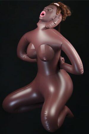 Bambola dell'amore stile cowgirl marrone