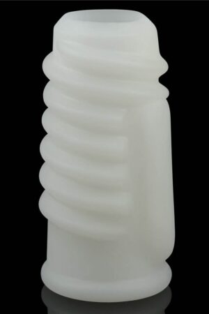 Anello vibrante a spirale dei cavalieri (bianco) I