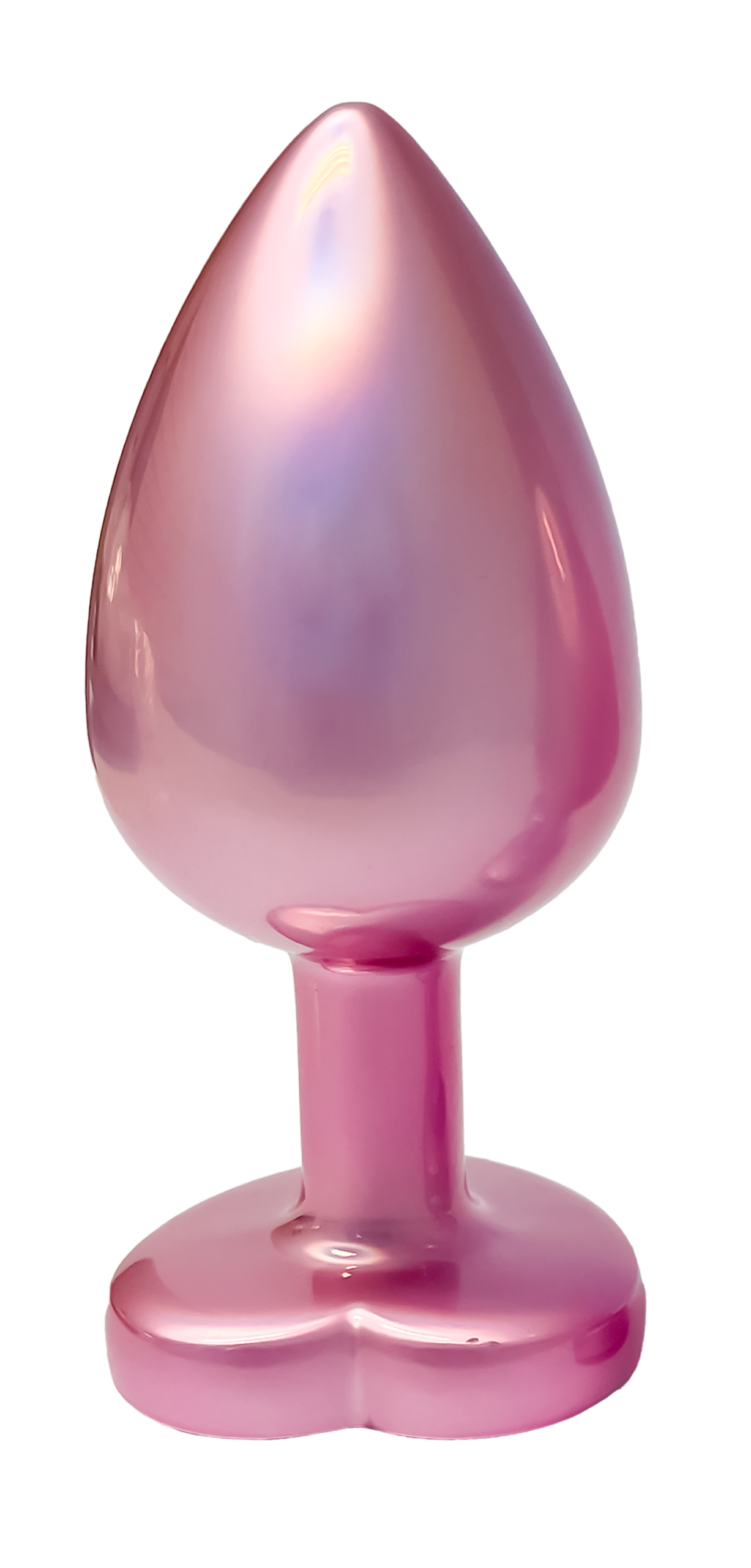 Plug grande rosa perla scintillante dell'amore