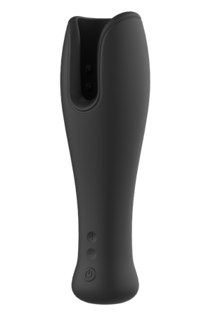 ESSENTIALS POTENTE STIMOLATORE PER LA TESTA FLESSIBILE NERO