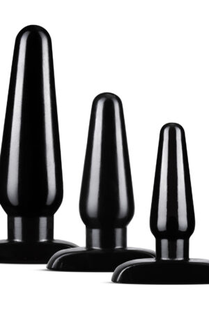 KIT PLUG BASE AVVENTURE ANALI NERO