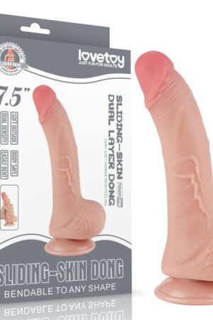 7.5'' Sliding Skin Dual Layer Dong Flesh I