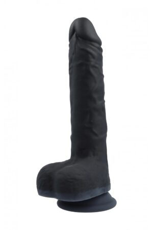 VIBRATORE E ROTATORE REALISTICO R10 NERO 21CM CON TELECOMANDO