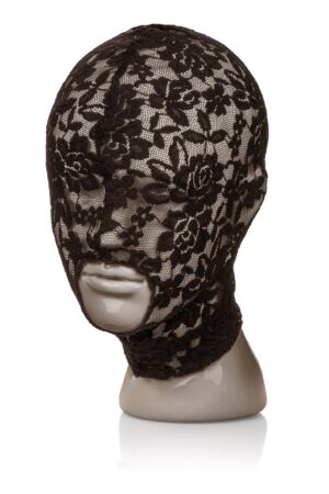 Cappuccio in pizzo Scandal nero