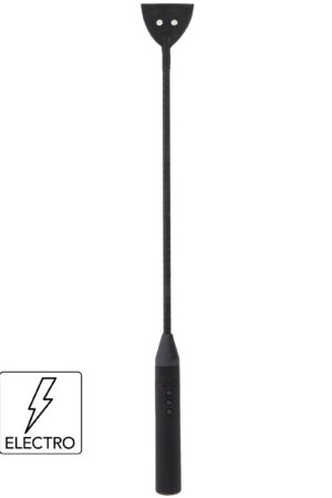 Frustino da equitazione elettroshock nero