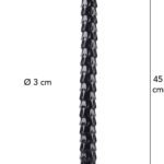 Serpente anale 45 cm nero