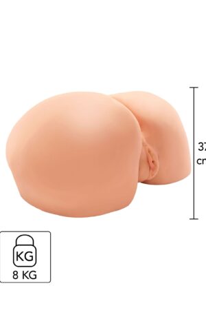 Grande culo a bolla, pelle vibrante