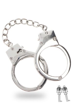 Manette BDSM placcate in argento