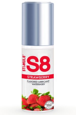 Lubrificante aromatizzato S8 125 ml fragola
