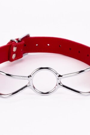 Parte superiore in morbida pelle di vitello e imbottitura in pelle di agnello con bocchino in acciaio inossidabile rosso