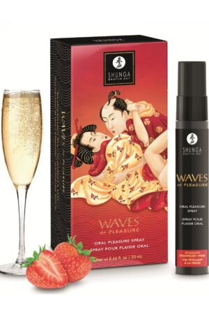 SHUNGA SPRAY ORALE WAVES PLEASURE 20 ML FRAGOLE CHAMPAGNE