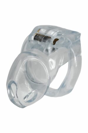 Gabbia per pene Clear Control corta e trasparente