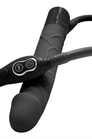 PREMIUM RANGE INFLATABLE VIBRATOR BLACK