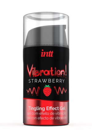 Intt - Gel Vibrante Fragola - 15 ml