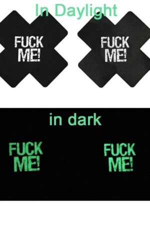 Oh Yeah - Pasties Adesivi Fuck Me! - Fluorescenti