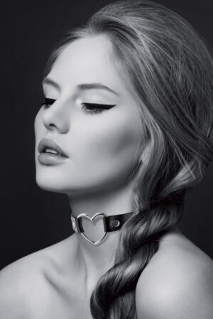 Bijoux Pour Toi - Collare con Cuore - Nero