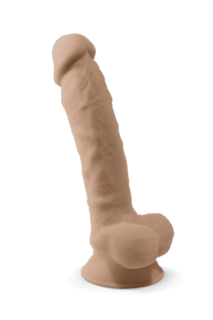 Silexd - Dildo Premium Silicone MOD.1 8'' - Color Carne