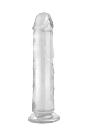 VSC Novelty - Dildo Realistico Crystal Jellies Mr. Rude 8,5 - Trasparente