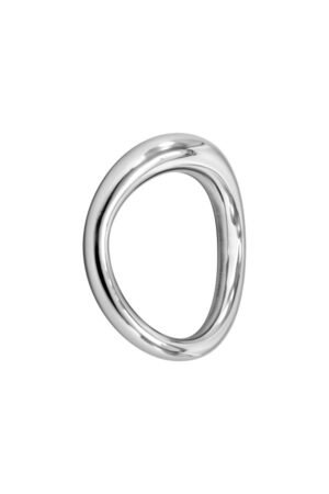 Locked - Cockring in Metallo Forma Ergonimica 4,40 cm - Yoke