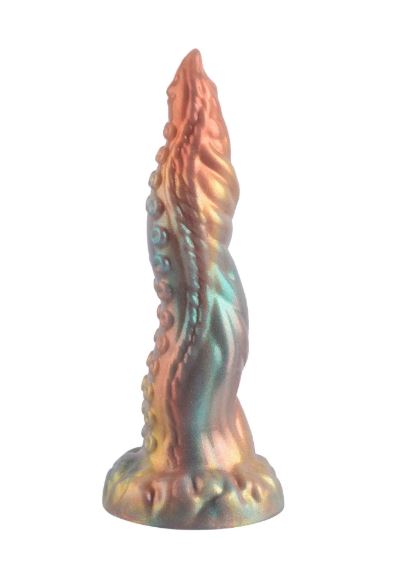 VSC Novelty - Dildo in Silicone Multicolor con Glitter Tentacolo - Ligula