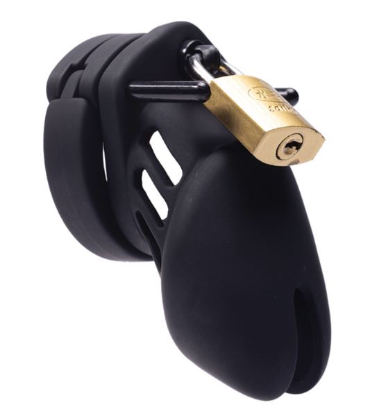 Fantasy Toys - Cintura di Castità in Silicone - Nero