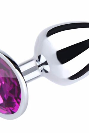 Fantasy Toys - Plug in Alluminio con Gioiello Viola - S