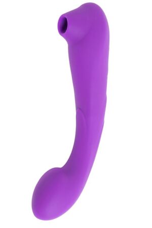 Fantasy Toys - Vibratore Doppio - Punto G e Succhia Clitoride - Astraeus