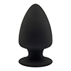 Silexd - Premium Silicone Plug Taglia L - Nero