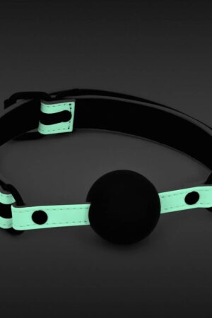 GLO Bondage - Bavaglio a sfera - Verde