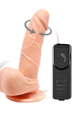 Dildo vibrante multi-velocità Barbara Mark 6,3