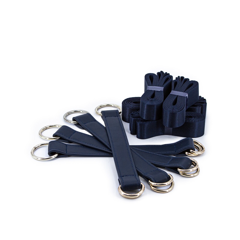 Bondage Couture - Restrizioni per letto - Blu