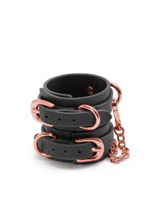 Bondage Couture - Manette da polso - Nere