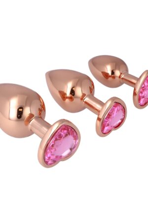 SET DI TAPPI ANALI IN METALLO N. 14