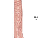 Manicotto di estensione TPE XL 22,5 cm pelle