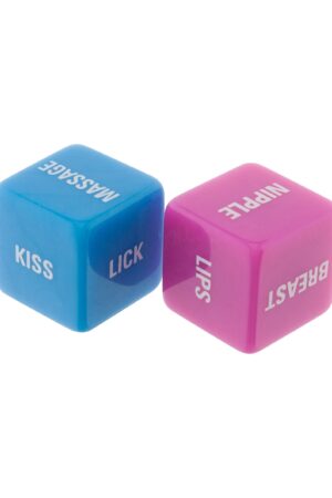 Dadi degli amanti rosa