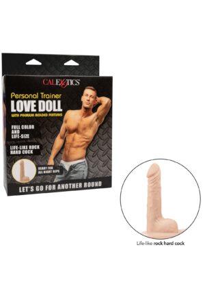 Pelle di bambola dell'amore personal trainer