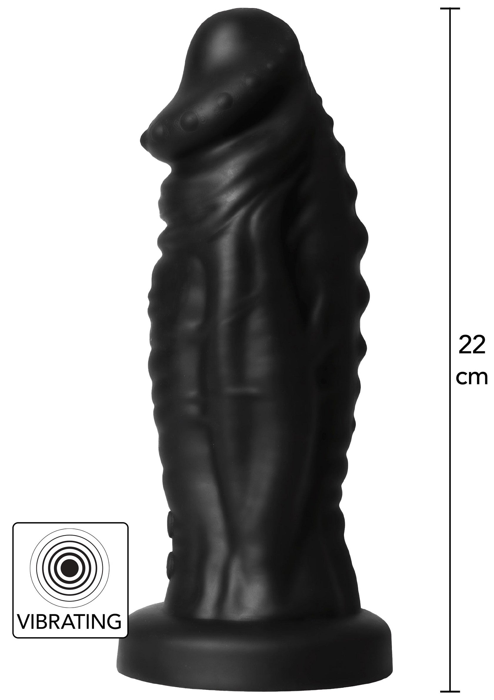Dildo mostro diavolo nero